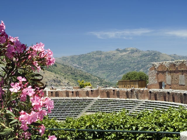 Sicily Taormina Amphitheater