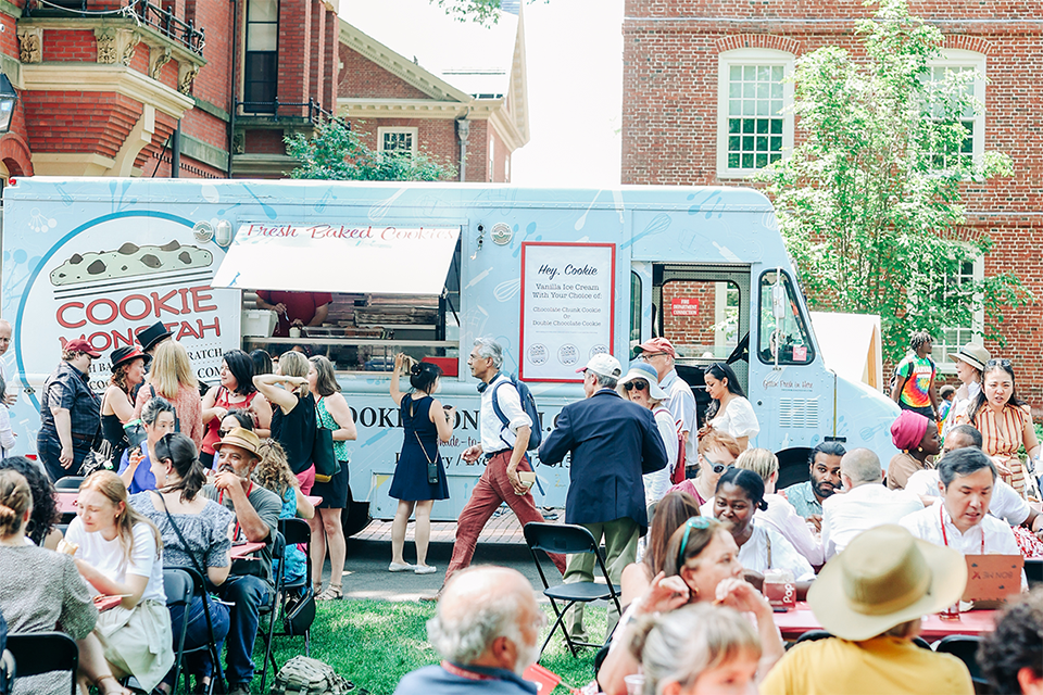 Food truck at Harvard Alumni Day