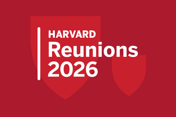 Harvard Reunions 2026 logo GIF