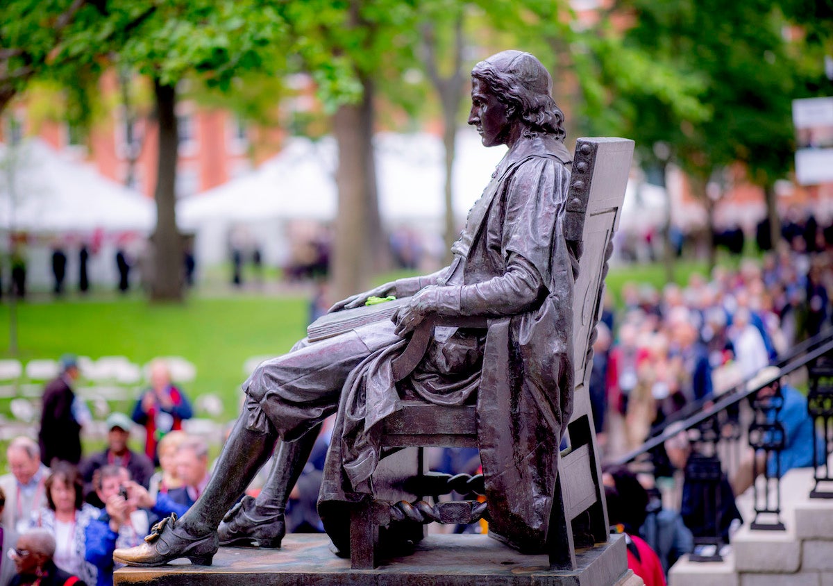 John Harvard Statue