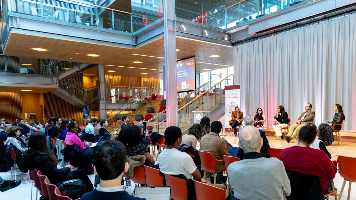 Panel Discussion hosted by the Center for Ethics