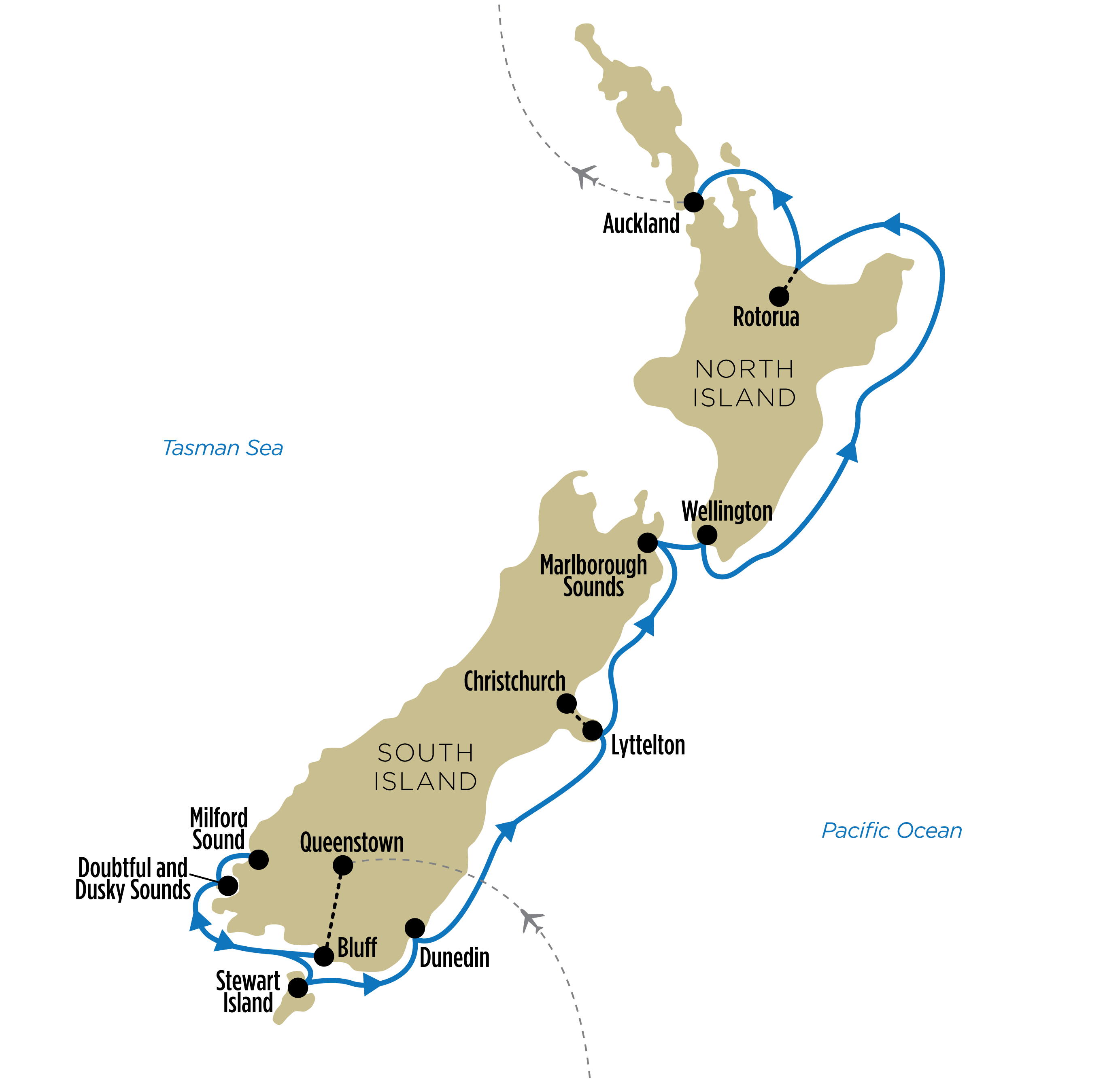 trip route map