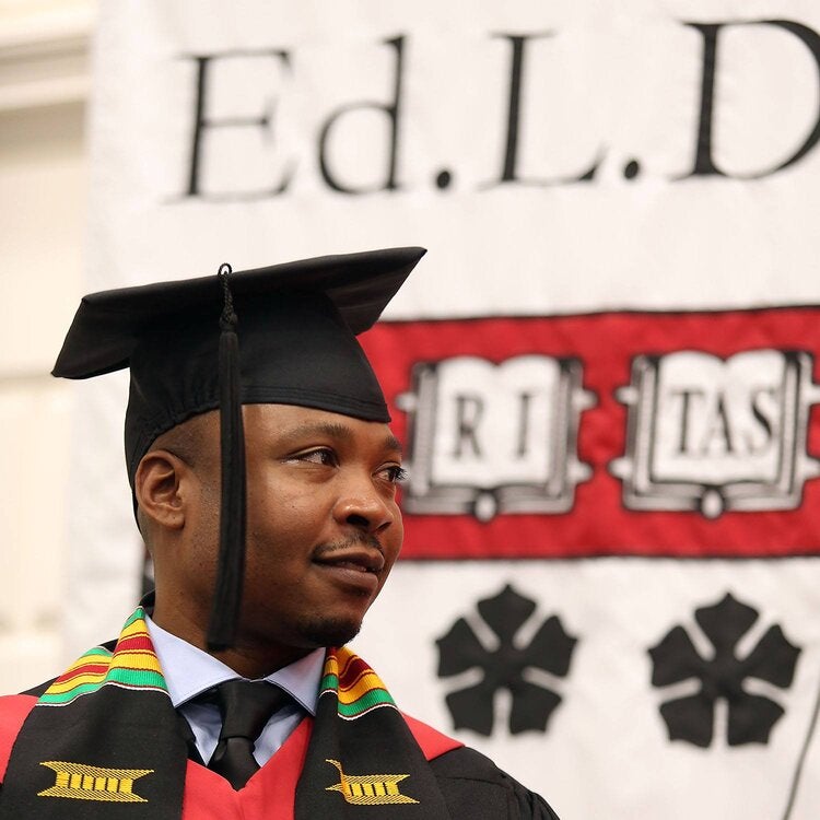 Harvard EdLD student graduate