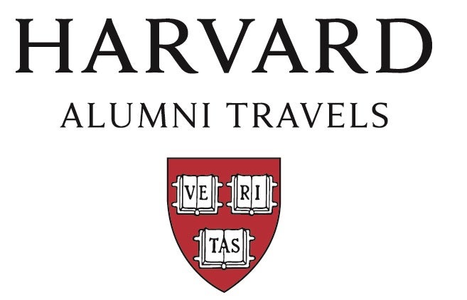 This is the logo for Harvard Alumni Travels
