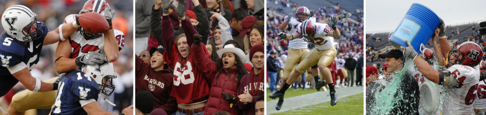 Snapshots from the 124th Harvard-Yale game where the Crimson beat Yale 37–6 at the Yale Bowl on November 17, 2007.