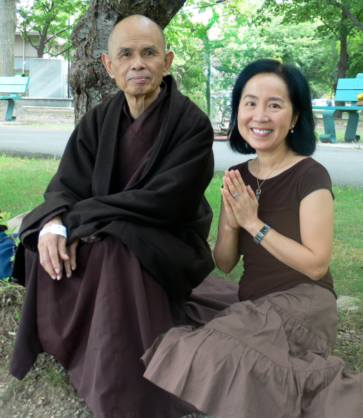 THICH NHAT HANH AND THE HARVARD CHAN SCHOOL'S LILIAN CHEUNG