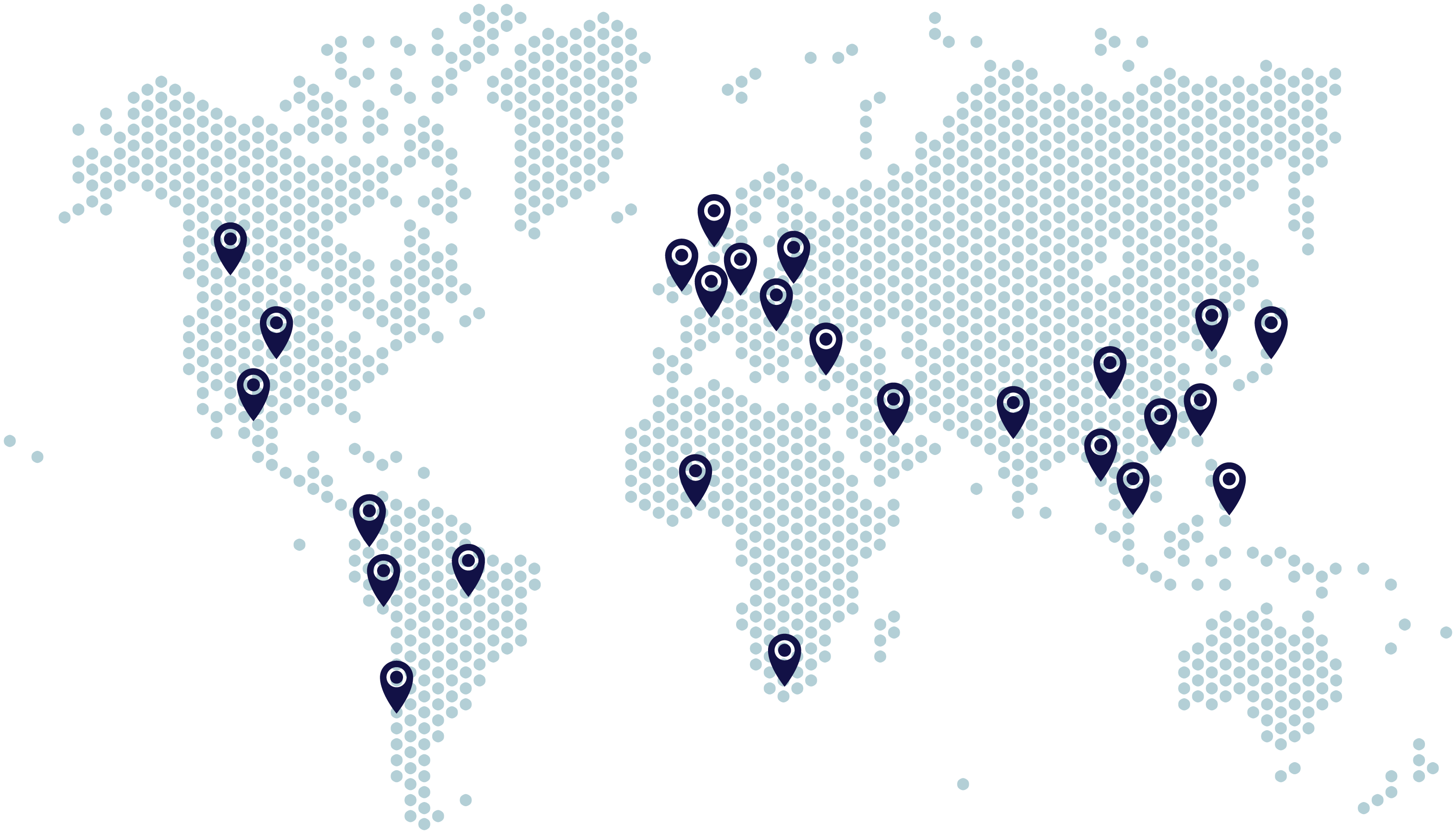 World map graphic