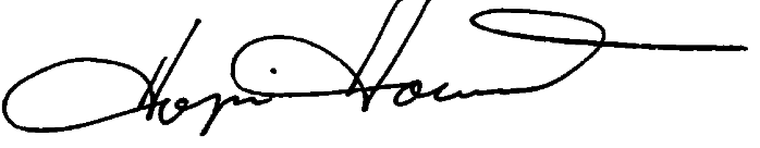 Hopi Hoekstra Signature