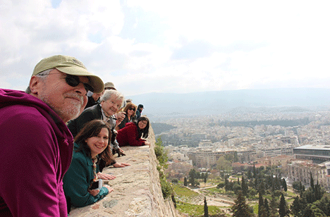 Harvard Alumni Travels spring break trip to Greece