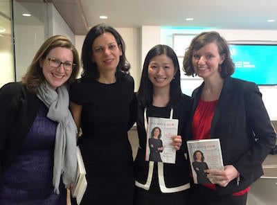 W3D members attend a book talk by Juliette Kayyem