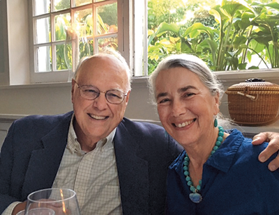 Tom Brome ’64 and his wife, Mimi
