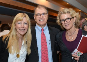 HCF Volunteers Sandy Edgerley, Nick Sakellariadis, and Jen Perini