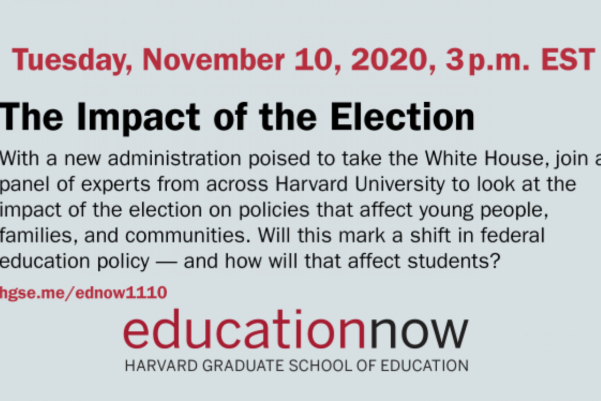 Education Now | The Impact of the Election