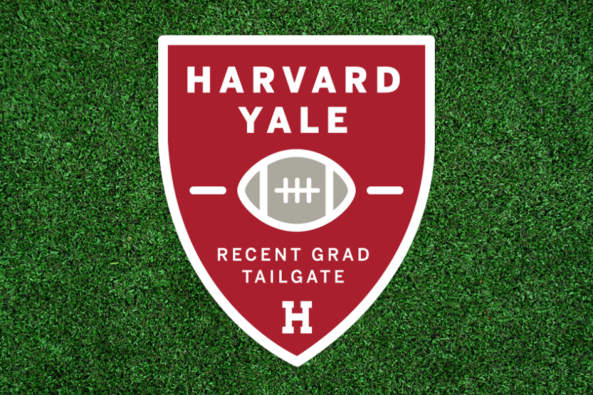Harvard Yale Recent Grad Tailgate logo 
