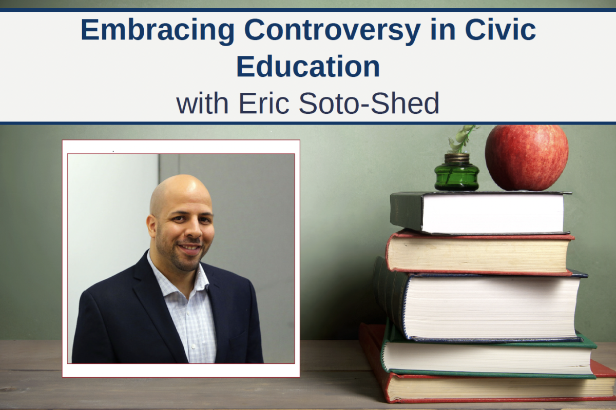 Event Flyer with Eric Soto-Shed Headshot