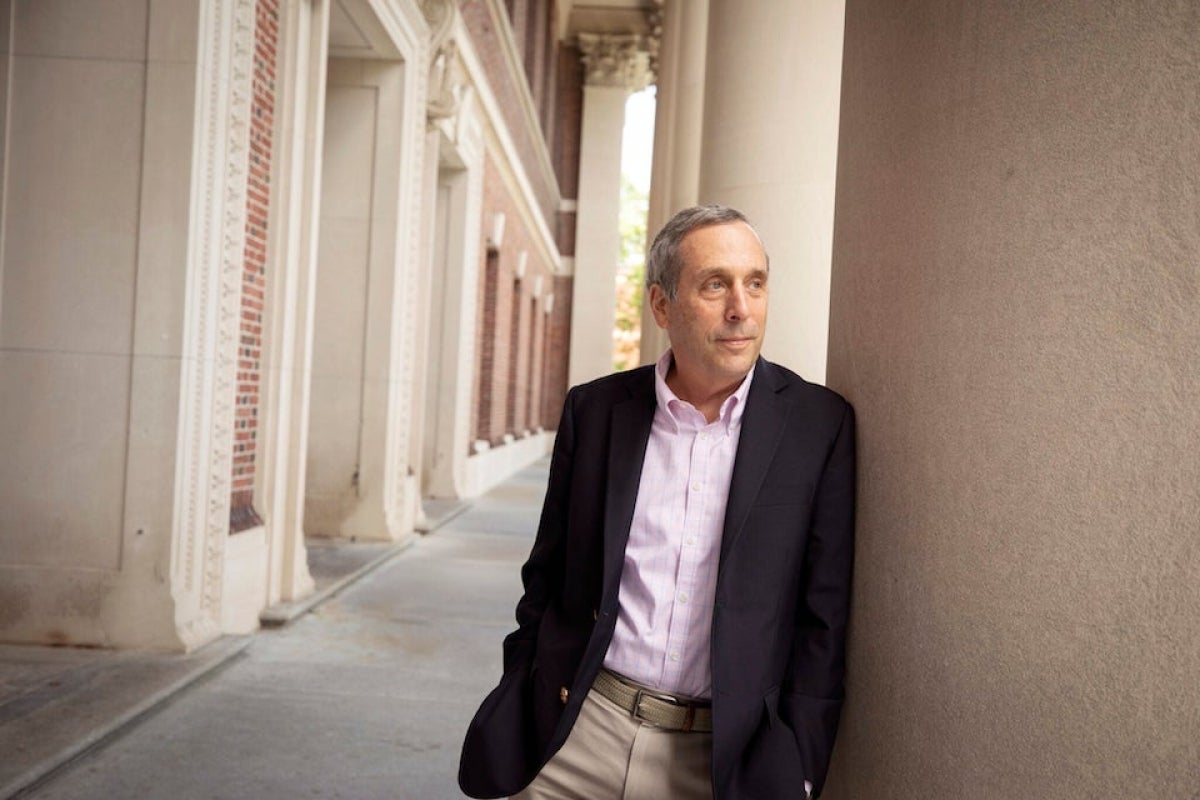 Harvard President Larry Bacow
