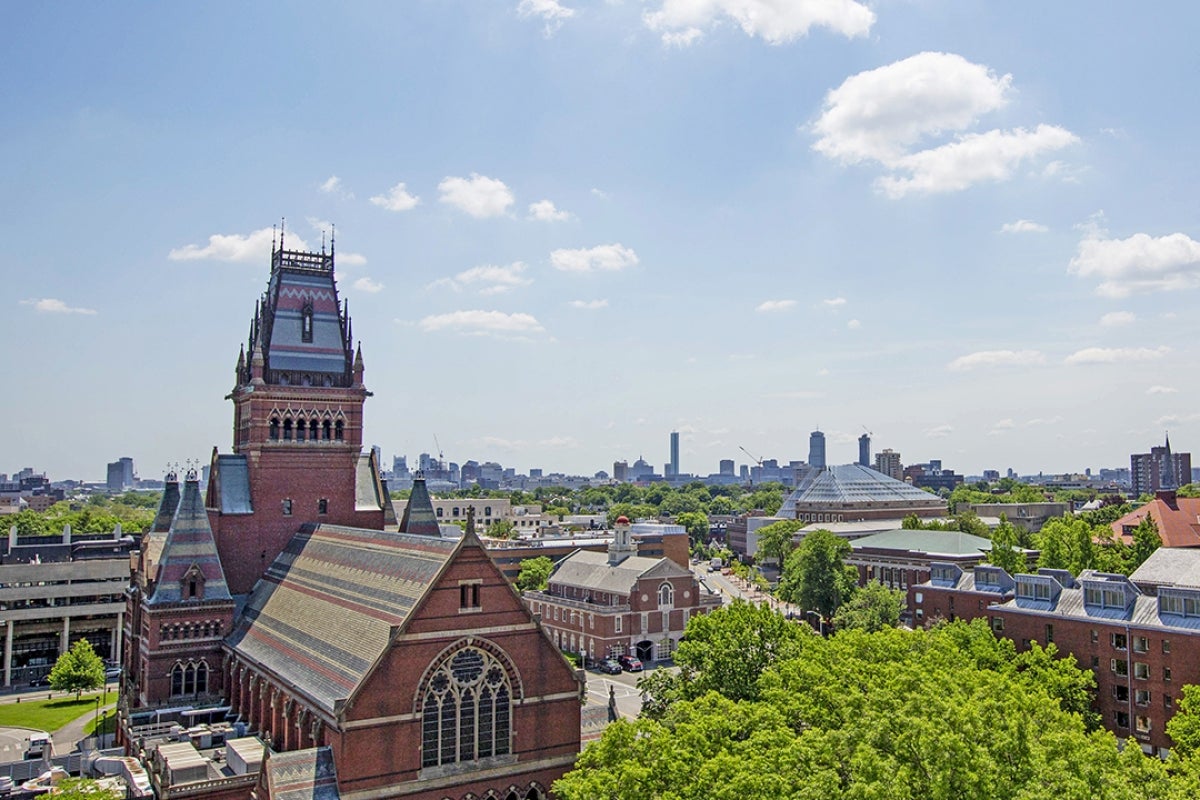 Image of blue skies over Annenberg and Sanders