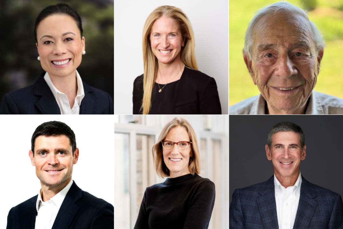 Collage of the six 2026 John P. Reardon Jr. Alumni Award recipients