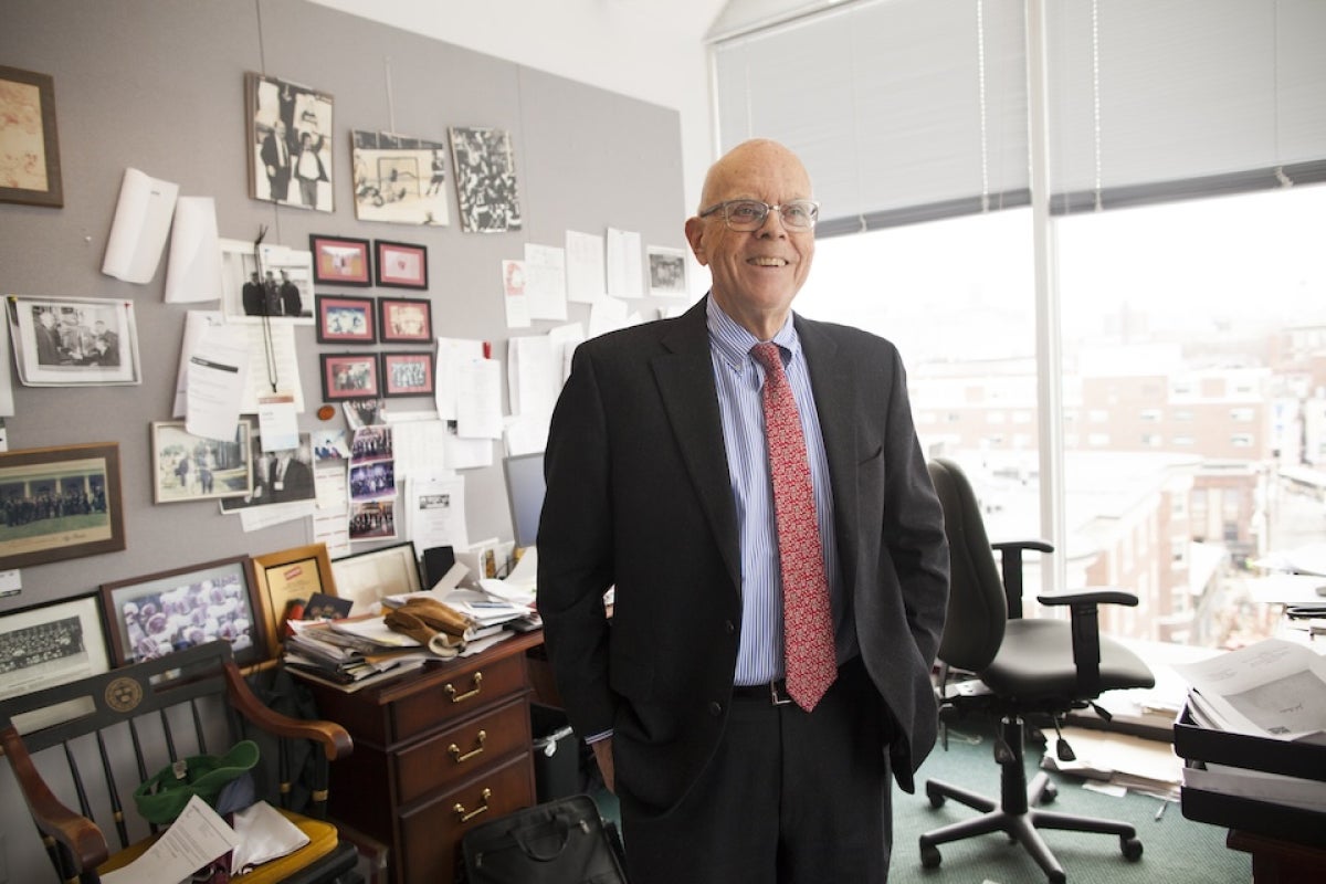 Jack Reardon in his office