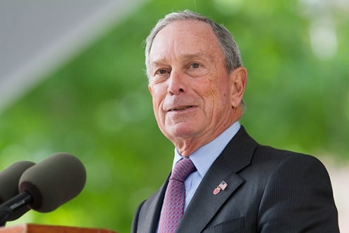 Gift by Michael Bloomberg, M.B.A. ’66