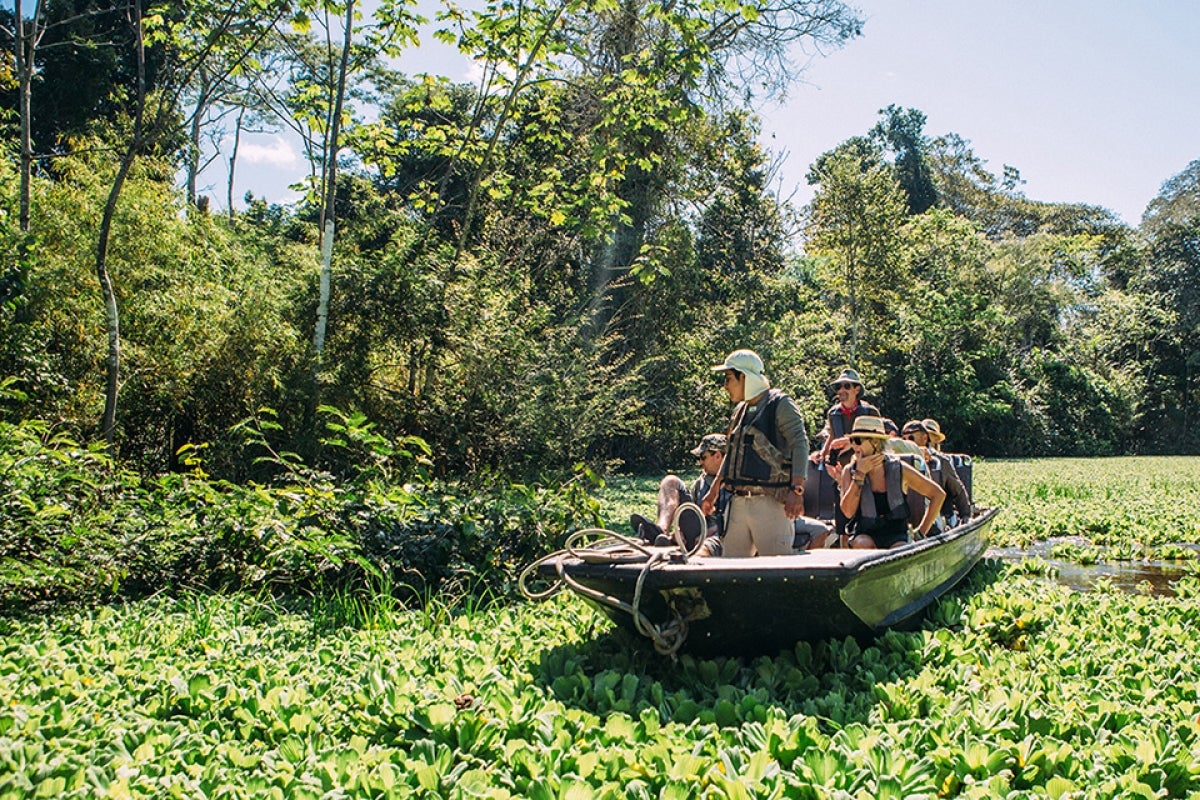 Skiff tour