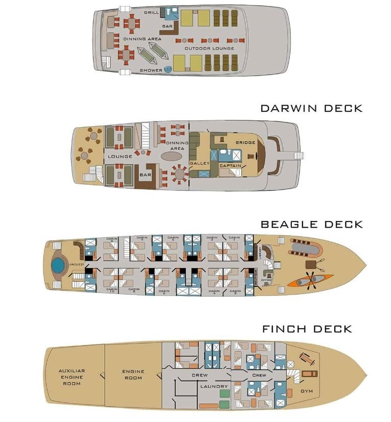Origin Deck Plan