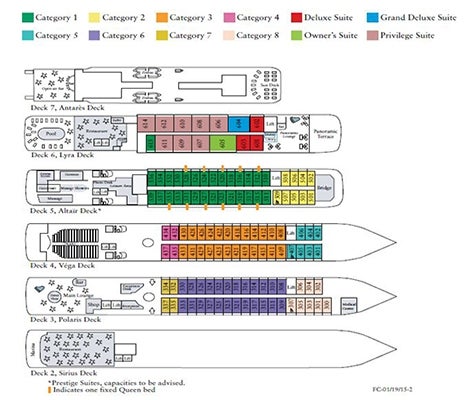 Le Lyrial deck plan