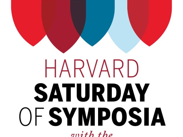 Saturday of Symposia logo with shields