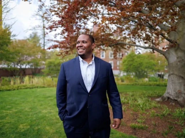 Rob Watson on the Harvard campus