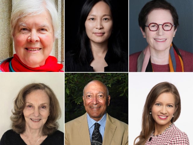 Joyce Putnam Curll AB ’65, Vanessa W. Liu AB ’96, JD ’03, Alice Abarbanel AB ’66, Regina Ryan MPA ’04, Michael Clarence Payne AB ’77, MD ’81, Michael Clarence Payne AB ’77, MD ’81, MPH ’82, Siri Chilazi AB ’10