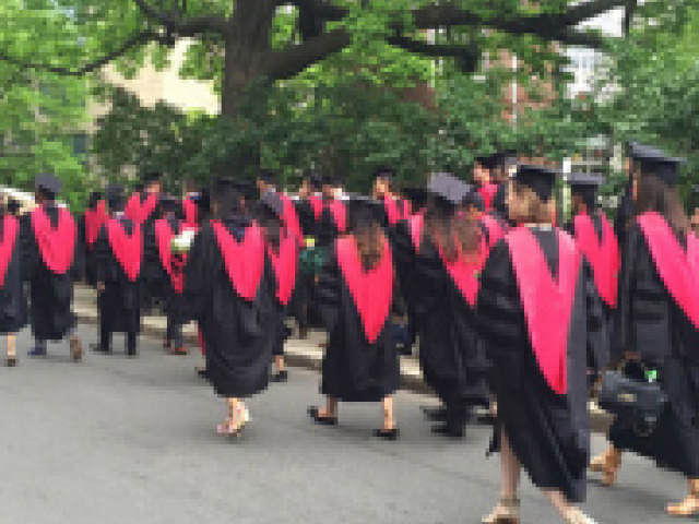 Harvard Medical School graduates in 2017