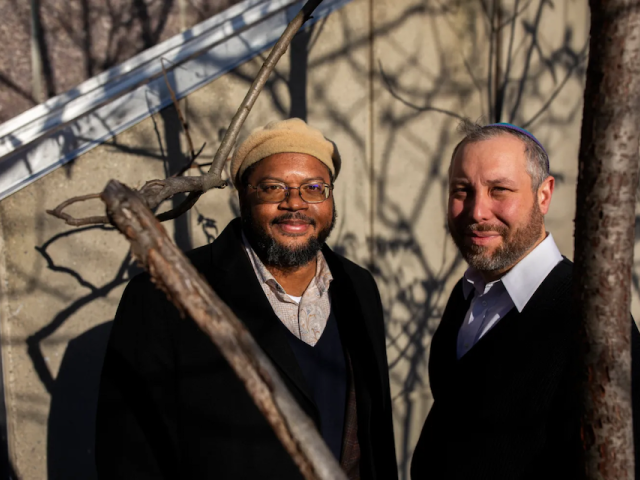 Imam Khalil Abdur-Rashid and Rabbi Getzel Davis