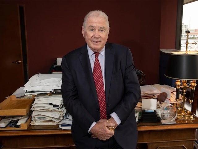 Joe O'Donnell in his office
