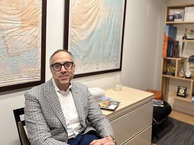 Tarek Masoud in his office
