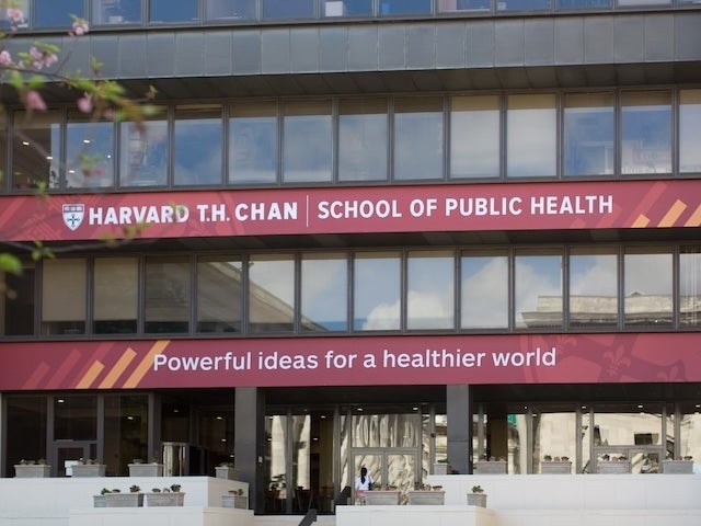 Exterior of Harvard T.H. Chan School of Public Health building