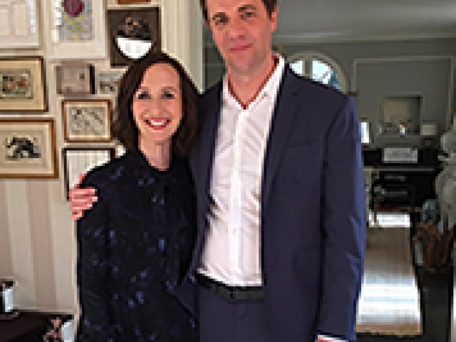 Francesca Delbanco ’95 and Nick Stoller ‘98