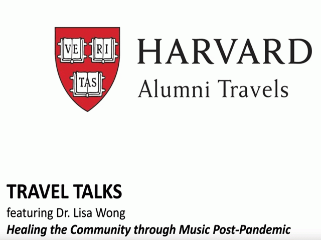 Travel Talks with Dr. Lisa Wong