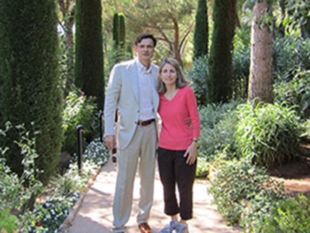 Richard Ronzetti ’82, MBA ’86 and his wife Elise