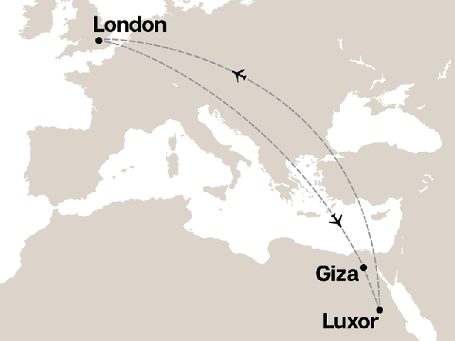 Trip map