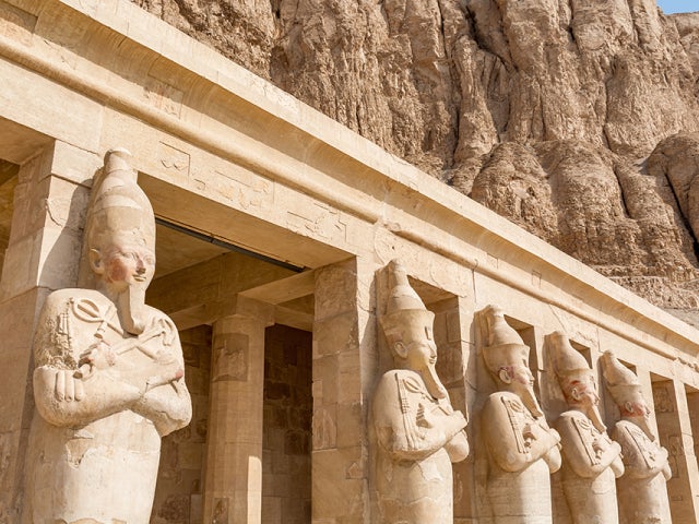 Egyptian statues