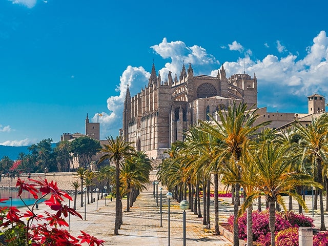 Cathedral La Seu in Palma de Mallorca