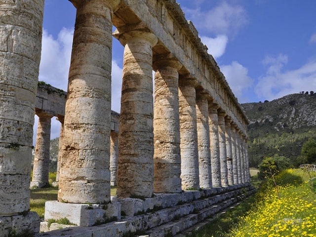 columns in Segesta