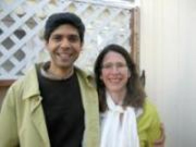 Ani Patel and Jennifer Burton