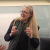 Tina Grotzer teaching to a class