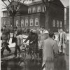 Students in Harvard Yard, photograph, 1955