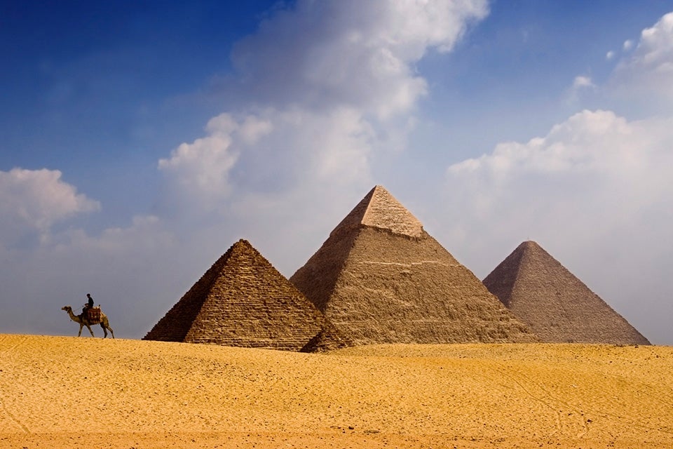Pyramids at Giza