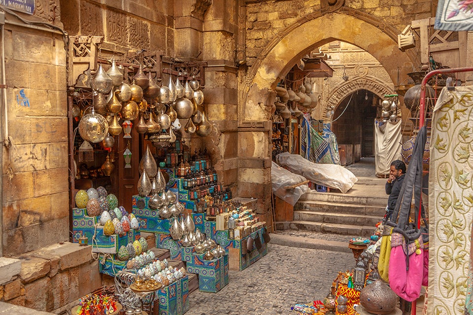 market in egypt