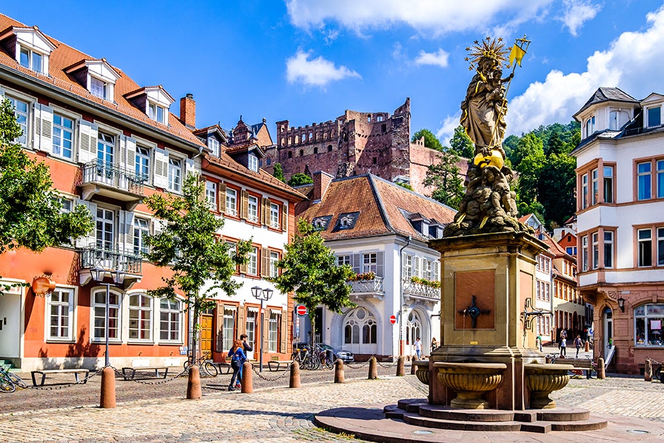 town square