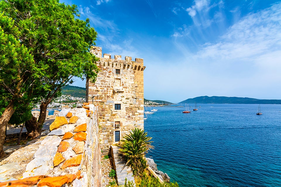 castle on the water