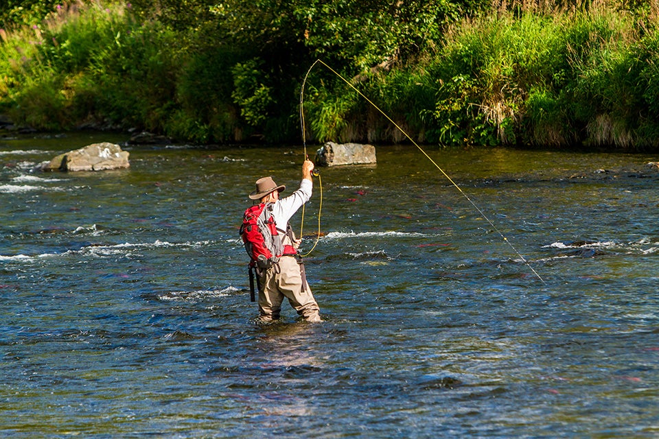fly fishing